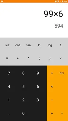 Calculator android App screenshot 0